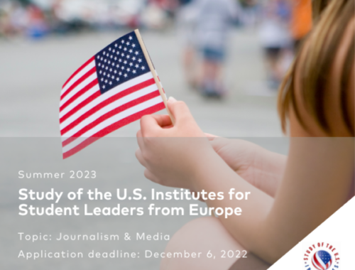 2023 Study of the U.S. Institutes for Student Leaders from Europe