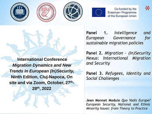 International Conference “Migration Dynamics and New Trends in European (In)Security”
