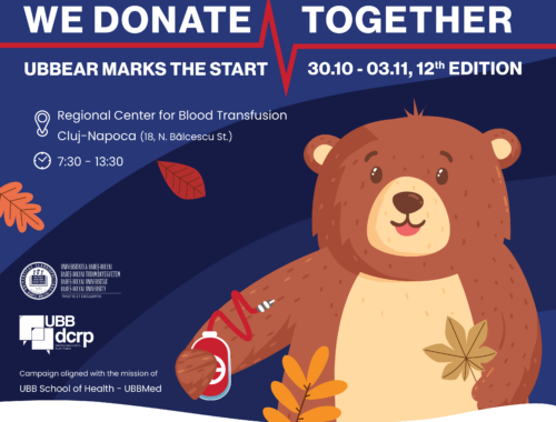 Be a part of the BBU community & join us in our campaign “We donate together. UBBEAR marks the start!”