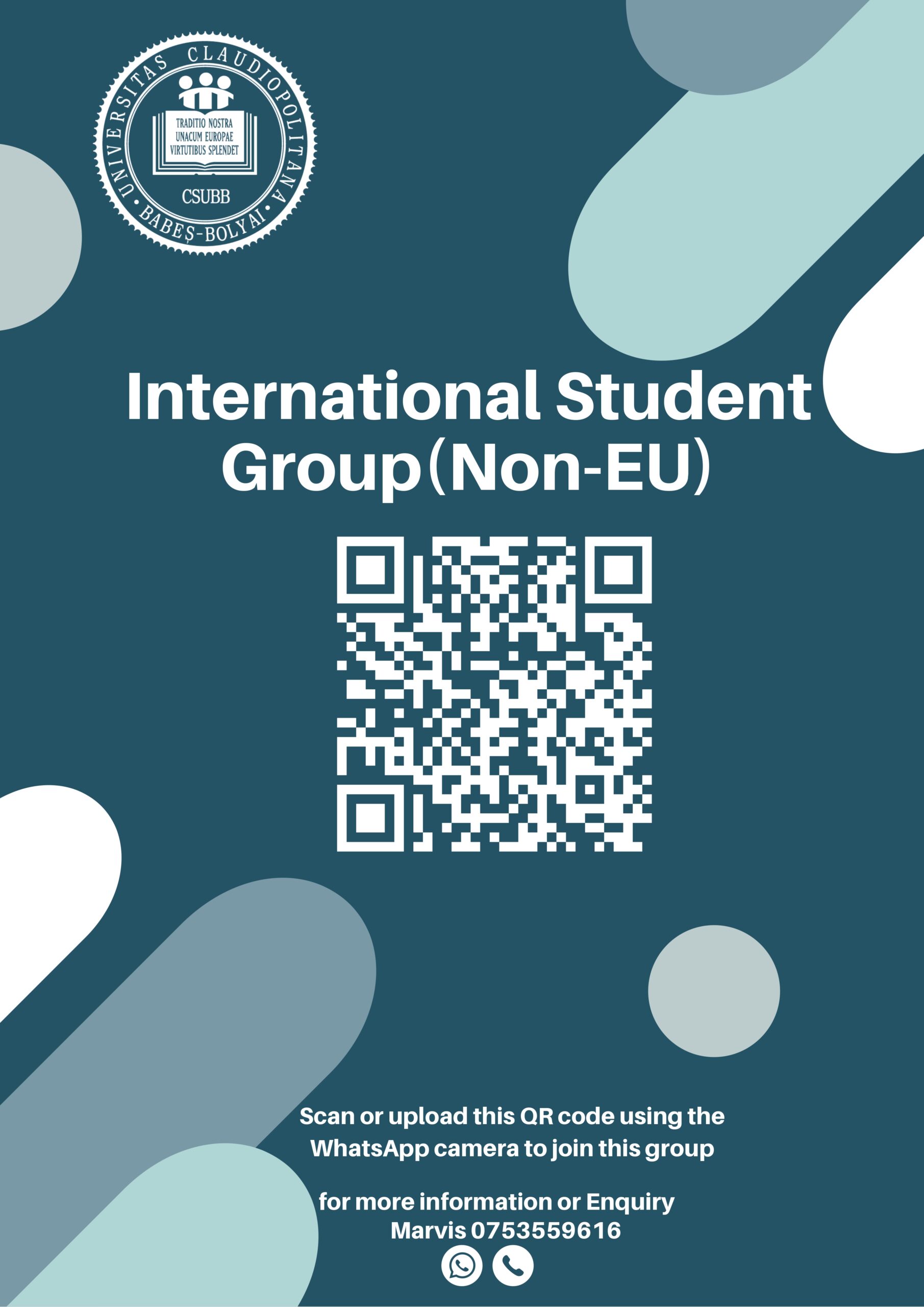 Join Our Student-Initiated WhatsApp Group for Non-EU UBB Students