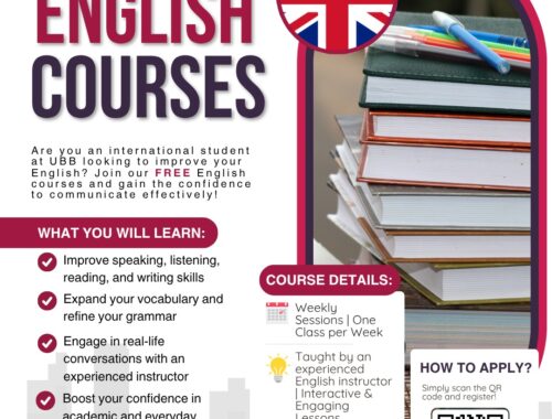 English Course for International Students at UBB