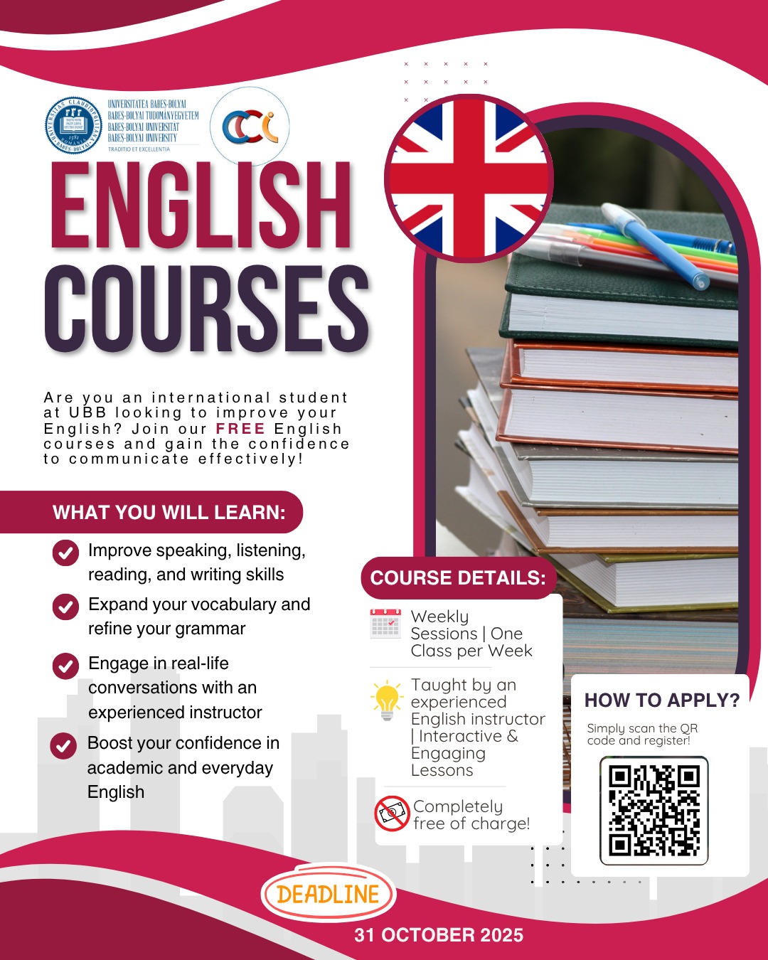 English Course for International Students at UBB