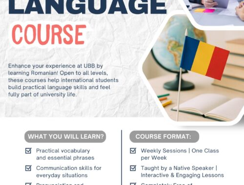Romanian Language Course: Learn Romanian and Integrate Seamlessly into Campus Life