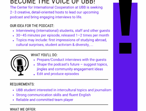 Become a Podcast Host at UBB! 🎙️
