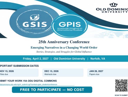 International Research Opportunity for UBB Graduate Students: Virtual Graduate Student Conference in International Studies